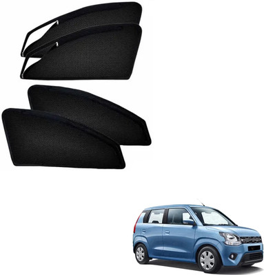 PEEPS STORE Side Window Sun Shade For Maruti Suzuki WagonR(Black)