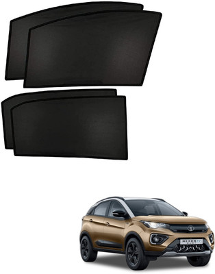 KOZDIKO Side Window Sun Shade For Tata Nexon EV(Black)