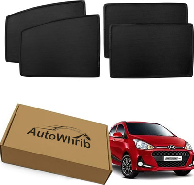 Autowhrib Side Window Sun Shade For Hyundai Universal For Car(Black)