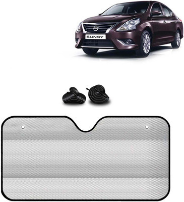 Kingsway Windshield, Dashboard, Rear Window Sun Shade For Nissan Sunny(Silver)