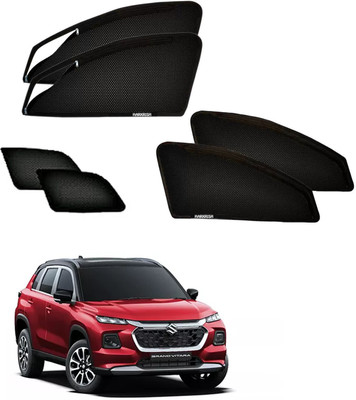 HARKRISH Side Window Sun Shade For Maruti Suzuki Grand Vitara(Black)