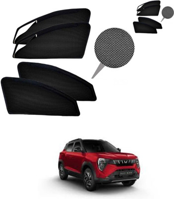RAKRISH Rear Window, Side Window Sun Shade For Mahindra(Black)
