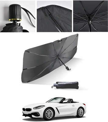 AYW Windshield Sun Shade For BMW Z4(Black, Silver)