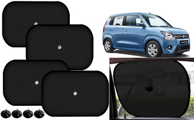 Auto Kite Side Window Sun Shade For Maruti Suzuki WagonR(Black)