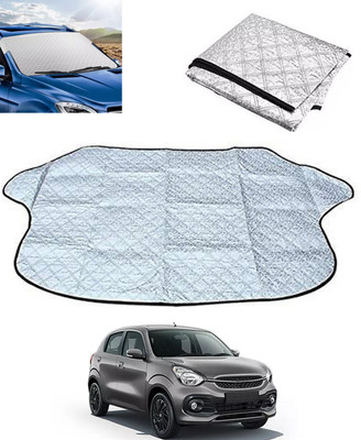 MSNP Windshield Sun Shade For Maruti Suzuki Celerio(Silver)