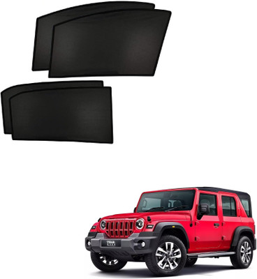 KOZDIKO Side Window Sun Shade For Mahindra(Black)