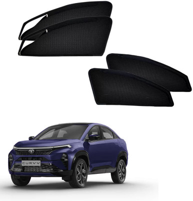 HARKRISH Side Window Sun Shade For Tata(Black)