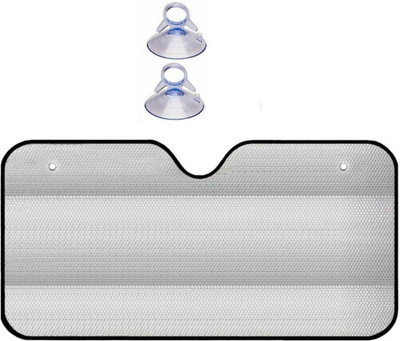 RideXpert Dashboard Sun Shade For Universal For Car Universal For Car(Silver)