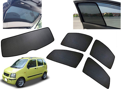 AUTO PEARL Side Window, Rear Window Sun Shade For Maruti Suzuki Wagon R 1.0(Black)
