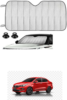 GONAMA Sun Roof Sun Shade For Fiat Universal For Car(Silver)