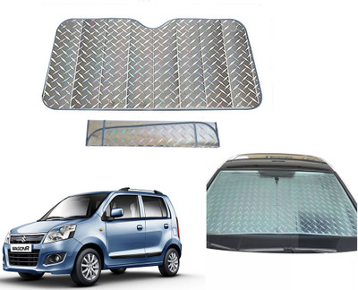 AUTO PEARL Dashboard, Windshield Sun Shade For Maruti Suzuki WagonR(Grey)