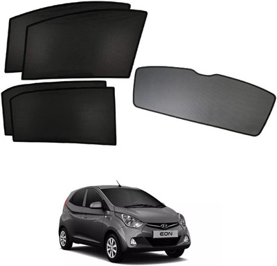 RAKRISH Rear Window, Side Window Sun Shade For Hyundai Eon(Black)