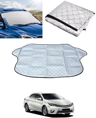 RKPSP Windshield Sun Shade For Toyota Altis(Silver)