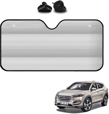 COSMOGEAR Windshield, Dashboard, Rear Window Sun Shade For Hyundai Tucson(Silver)