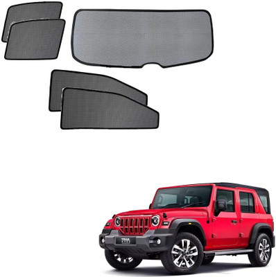 KOZDIKO Side Window Sun Shade For Mahindra(Black)