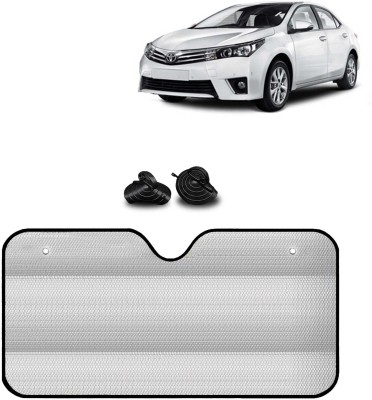 Kingsway Windshield, Dashboard Sun Shade For Toyota Corolla Altis(Silver)