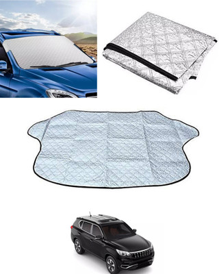 RKPSP Windshield Sun Shade For Mahindra Alturas G4(Silver)