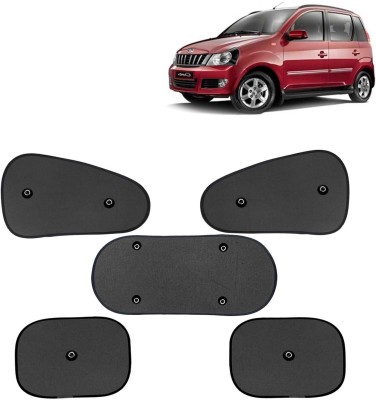 Kingsway Side Window, Rear Window, Windshield Sun Shade For Mahindra Quanto(Black)