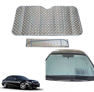 AUTO PEARL Dashboard, Windshield Sun Shade For Mercedes Benz E250(Grey)