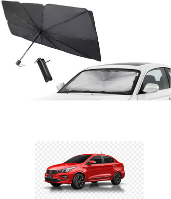 GONAMA Sun Roof Sun Shade For Fiat Universal For Car(Silver)