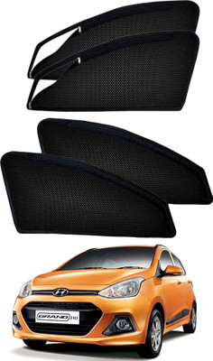 PEEPS STORE Side Window Sun Shade For Hyundai i10(Black)
