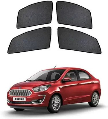 RAKRISH Rear Window, Side Window Sun Shade For Ford Aspire(Black)