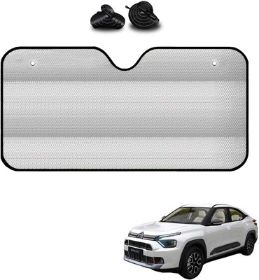 COSMOGEAR Windshield, Dashboard, Rear Window Sun Shade For Citroen Universal For Car(Silver)