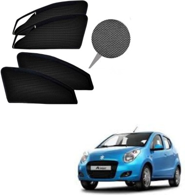 RAKRISH Rear Window, Side Window Sun Shade For Maruti Suzuki A-Star(Black)