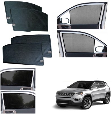 WolkomHome Side Window Sun Shade For Jeep Compass(Black)