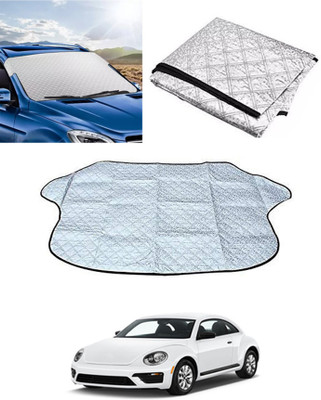 RKPSP Windshield Sun Shade For Volkswagen Beetle(Silver)