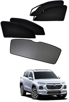 RAKRISH Rear Window, Side Window Sun Shade For Maruti Suzuki Grand Vitara(Black)