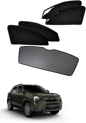 RAKRISH Rear Window, Side Window Sun Shade For Mahindra(Black)