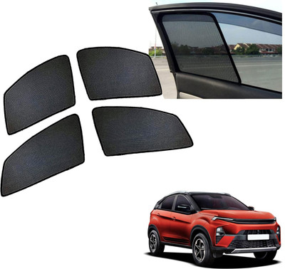 PEEPS STORE Side Window Sun Shade For Tata Nexon(Black)