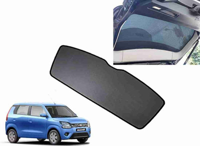 PAHWAAL Rear Window Sun Shade For Maruti Suzuki WagonR(Black)