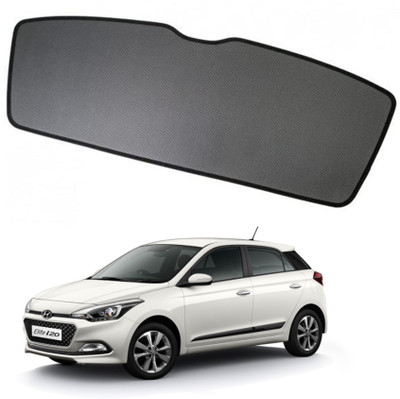 RAKRISH Rear Window Sun Shade For Hyundai Elite i20(Black)