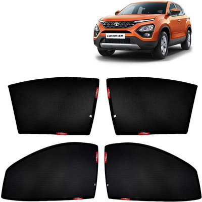 Kingsway Side Window, Rear Window Sun Shade For Tata Harrier(Black)