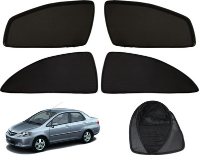 MAGNET Side Window Sun Shade For Honda City ZX(Black)