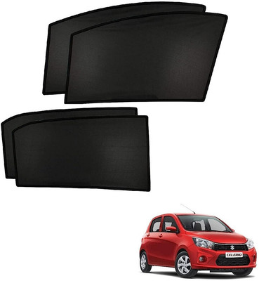 RAKRISH Side Window, Rear Window Sun Shade For Maruti Suzuki Celerio(Black)