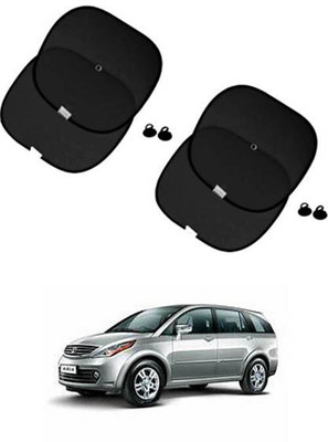 FKOK Side Window Sun Shade For Tata Aria(Black)