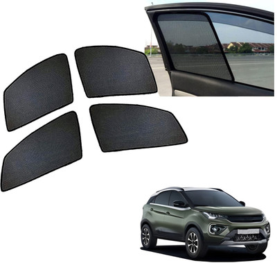 PEEPS STORE Side Window Sun Shade For Tata Nexon(Black)