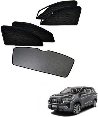 RAKRISH Rear Window, Side Window Sun Shade For Toyota Innova Hycross(Black)