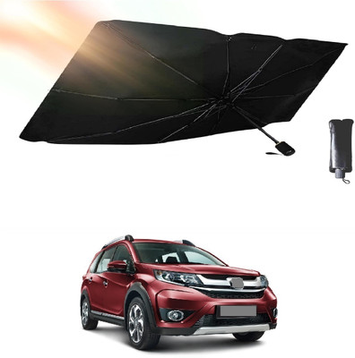 ROSHNEER ENTERPRISES Windshield Sun Shade For Honda BRV(Black, Silver)