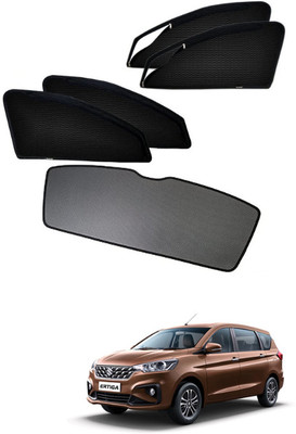 RAKRISH Rear Window, Side Window Sun Shade For Maruti Suzuki Ertiga(Black)