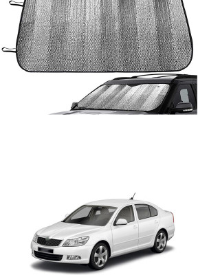 GONAMA Rear Window Sun Shade For Skoda Laura(Silver)