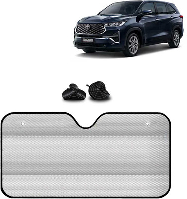 Kingsway Windshield, Dashboard Sun Shade For Toyota Innova Hycross(Silver)