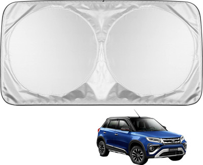 MOCKHE Windshield Sun Shade For Toyota Urban Cruiser(Silver)