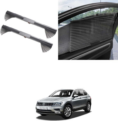 PRTEK Side Window Sun Shade For Volkswagen Universal For Car(Grey)