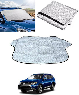 RKPSP Windshield Sun Shade For Universal For Car Outlander(Silver)