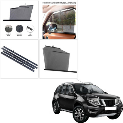 SS FOR YOUR SMART NEEDS Side Window Sun Shade For Nissan Terrano(Black)