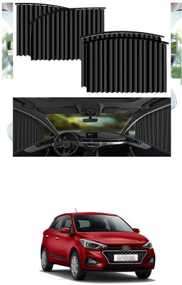 MOTOROYS Sun Roof Sun Shade For Hyundai Elite i20(Black)
